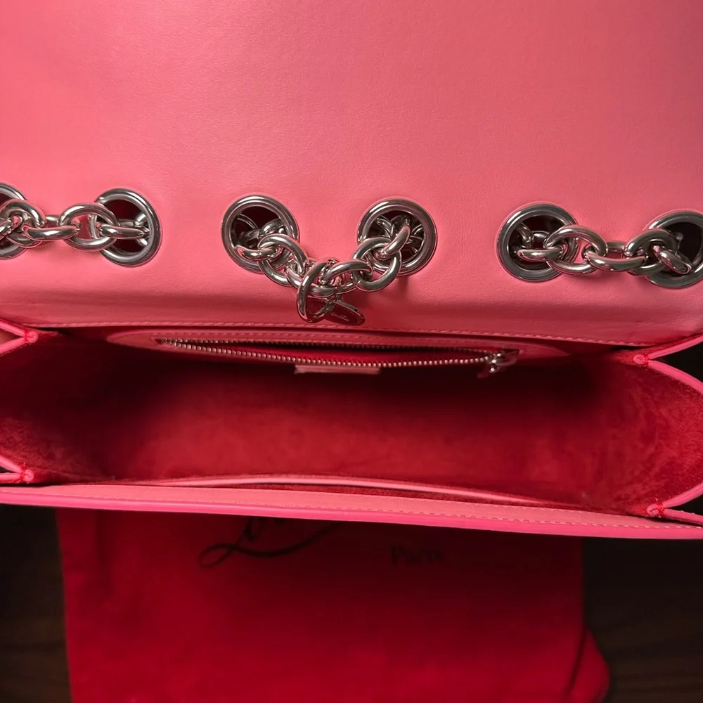 Christian Louboutin Pink Bow Purse - Picture 6 of 9